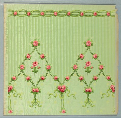 Papel pintado y friso (EE.UU.), 1905-1920 de Made by M.H. Birge and Sons Co.